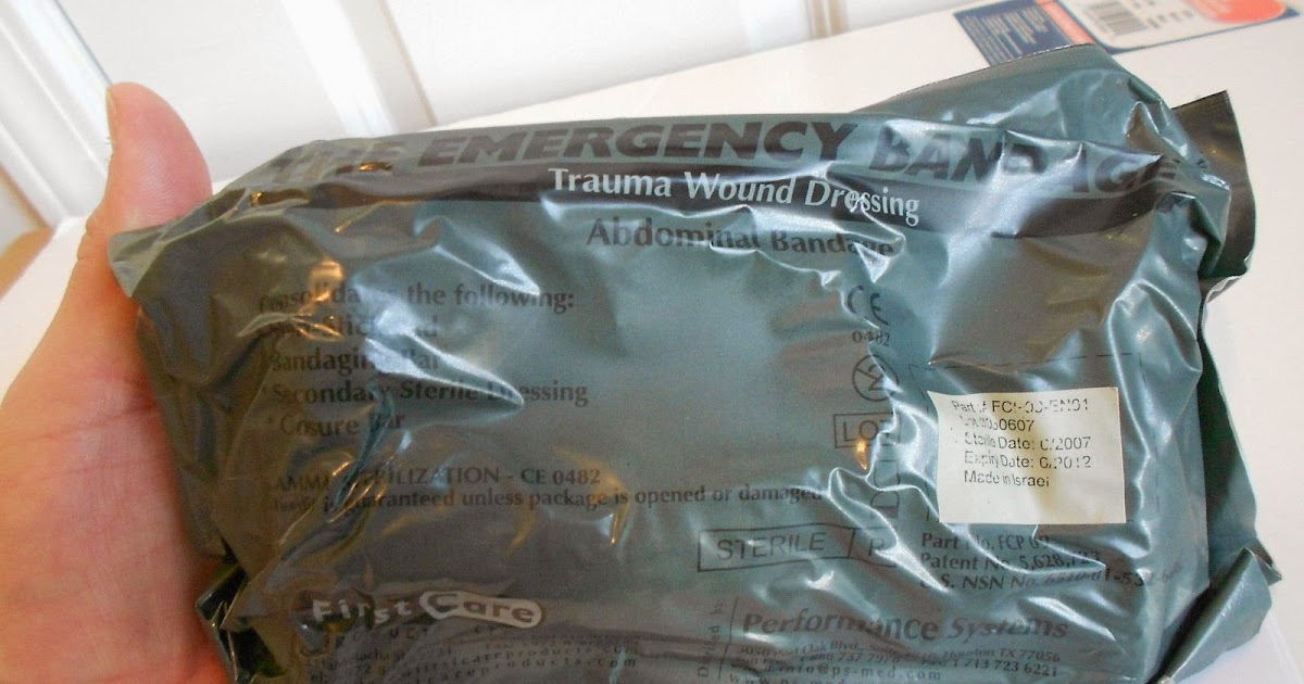 bingbabel Abdominal Trauma Wound Dressing 8" First Care