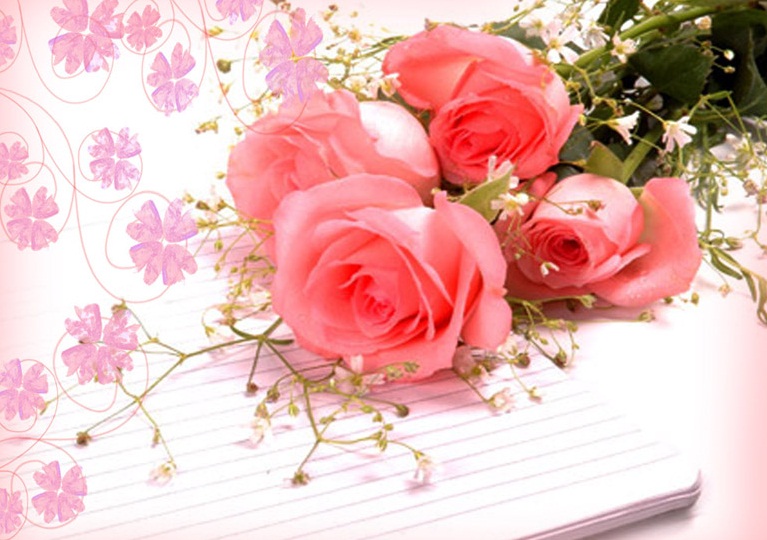 tarjetas de flores
