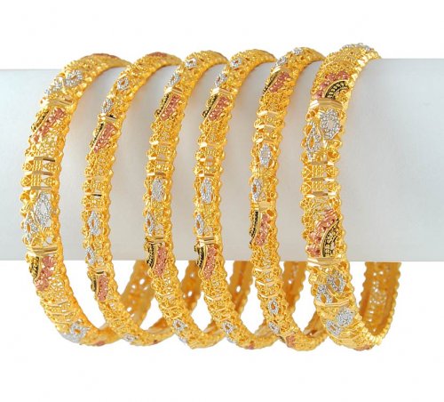 gold bangle collections