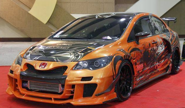 Modifikasi Mobil Honda Civic Terbaru 2015