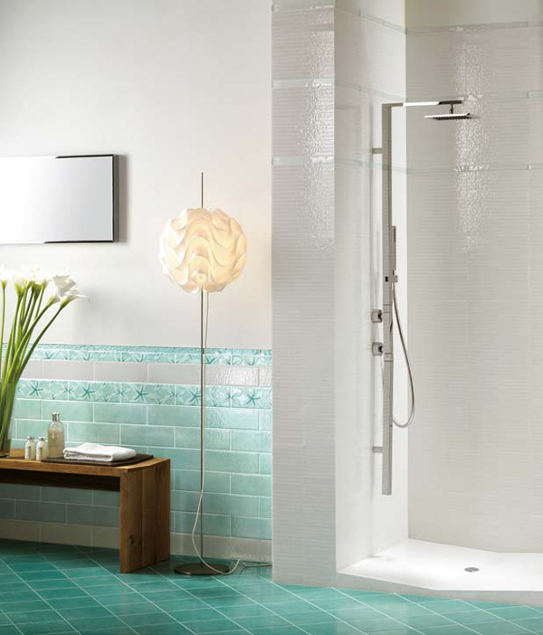 Diseño de Baños de color Verde - Varias Ideas | Diseños de Baños