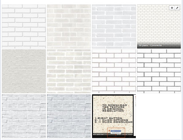 white bricks semaless texture preview