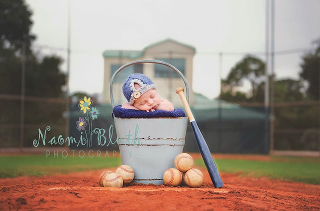 Boca Raton Newborn photographer naomi bluth baseball Boca Raton Newborn photographer naomi bluth baseball