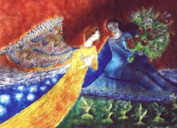Marc Chagall - L'annonciation