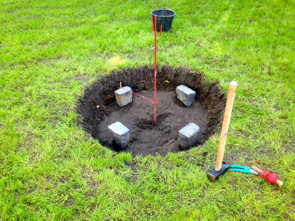 HuM's Baublog: Neue Feuerstelle