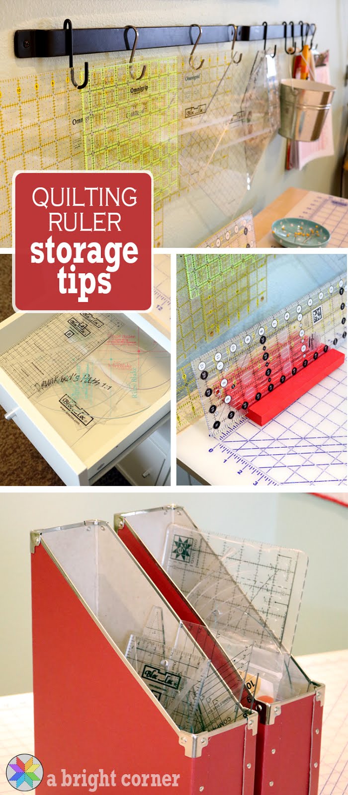 A Bright Corner Sew Organized Part 1 Tips for Storing Quilting Tools