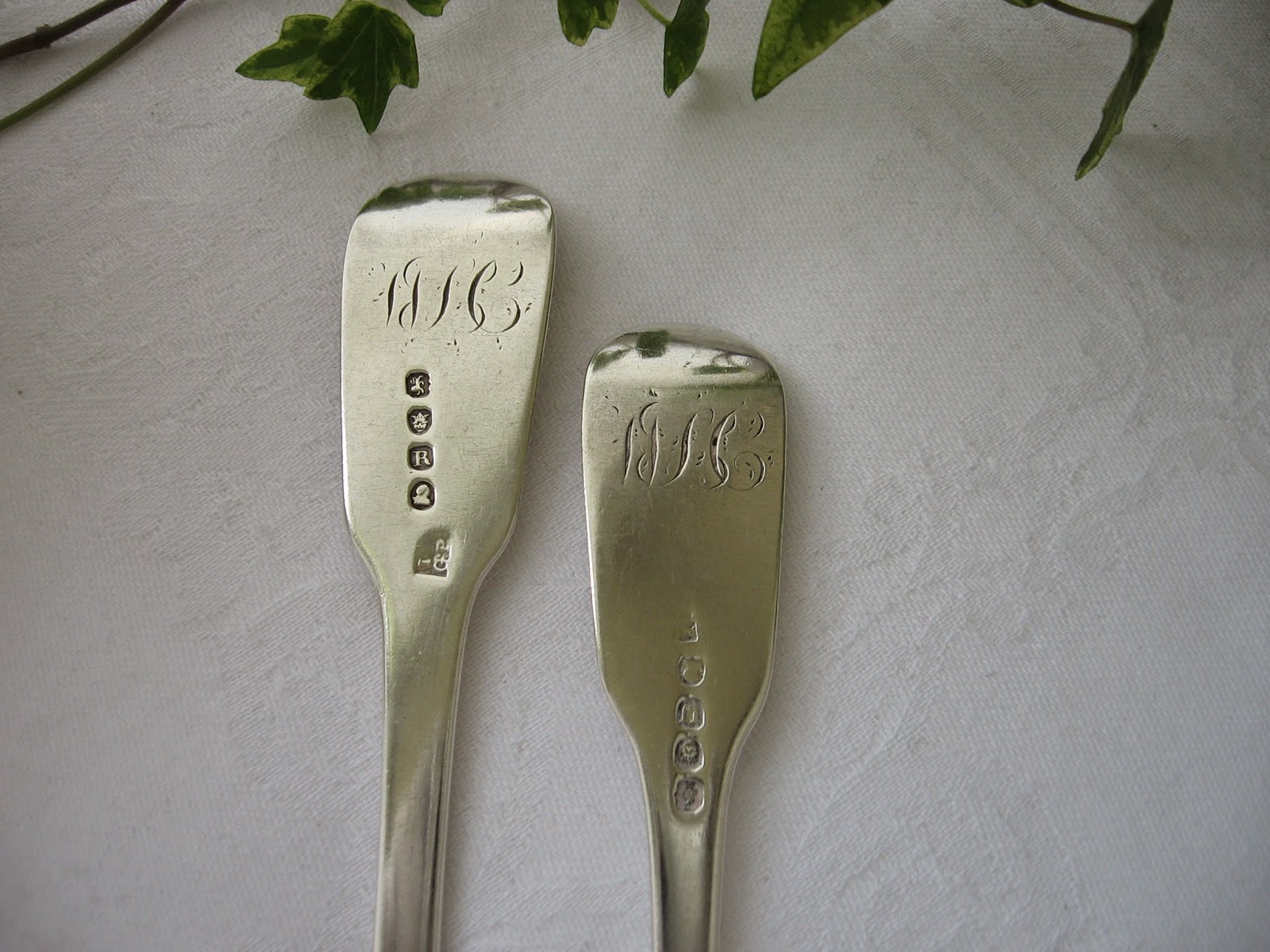 Antique Silver Forks Silver Forks from Regency England