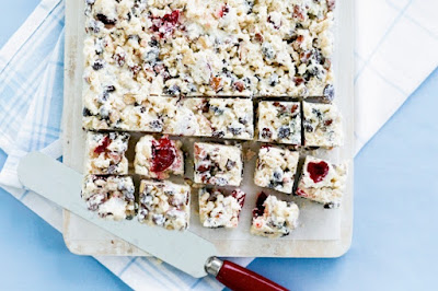 Jo's white Christmas slice recipe Jo's white Christmas slice recipe
