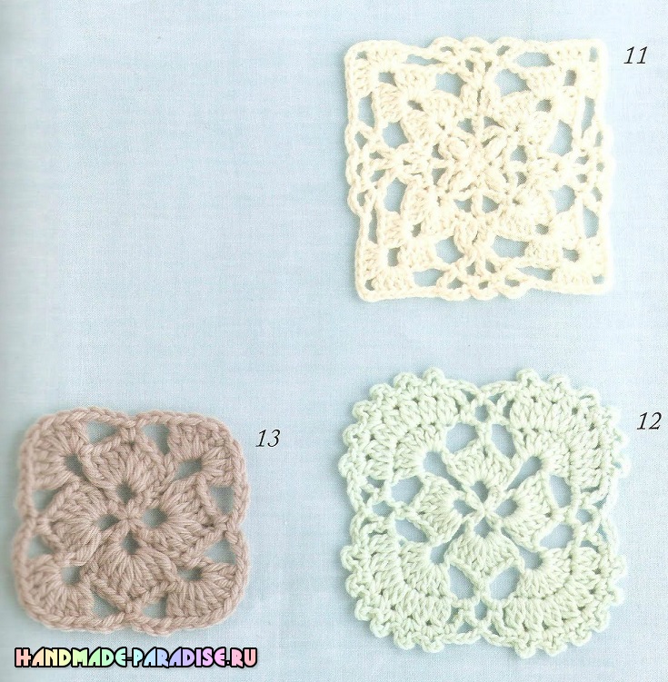 Японский журнал со схемами вязания крючком (6)