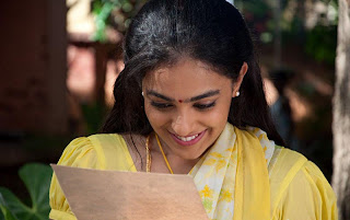 South Indian Actress Nitya Menon in saree Photos