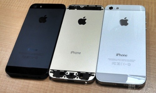 More Photos Show Alleged Gold iPhone 5S Next To Black, White iPhone 5