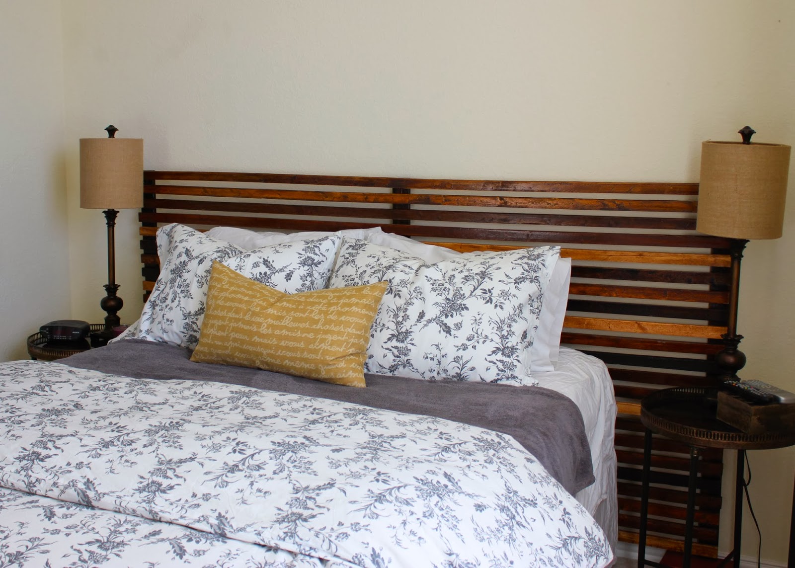 life enlivened: DIY Wooden Headboard Project