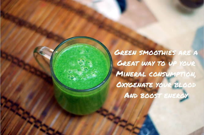 Green Smoothie Drink Healthy Recipe Food Blog 21 shades of Green