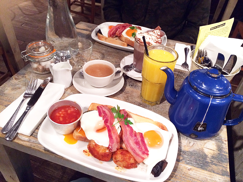 bill's london soho breakfast