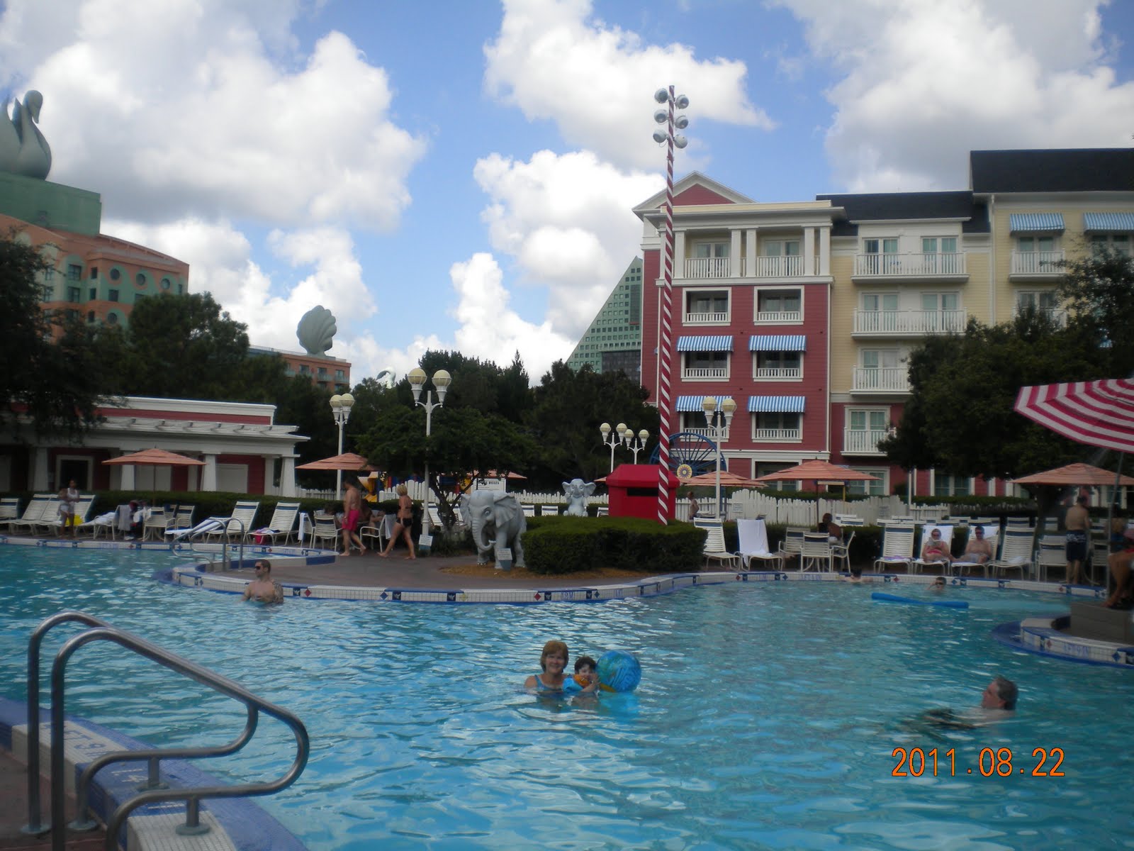 MyDVC Wordless Wednesday Luna Park Pool at Disney's