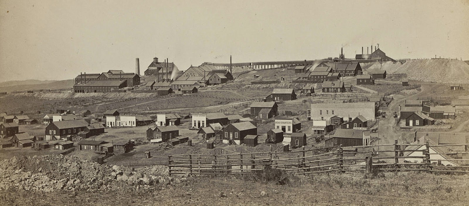 Butte History and "Lost Butte" Walkerville, 1881