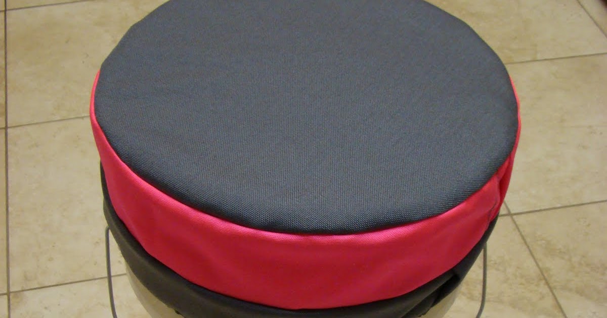 Decker Family How I Made 5Gallon Bucket Cushions For Pioneer Trek