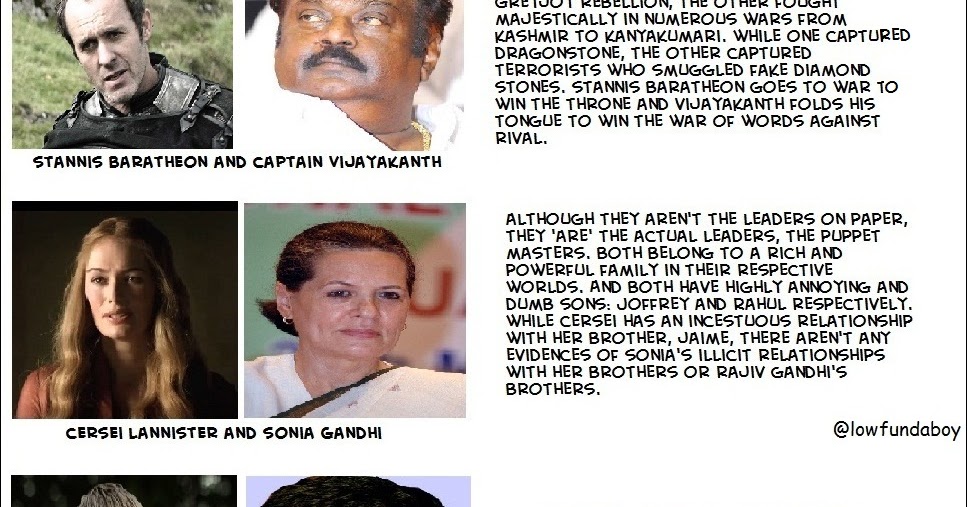 Game Of Indian Politics: A Comparative Study