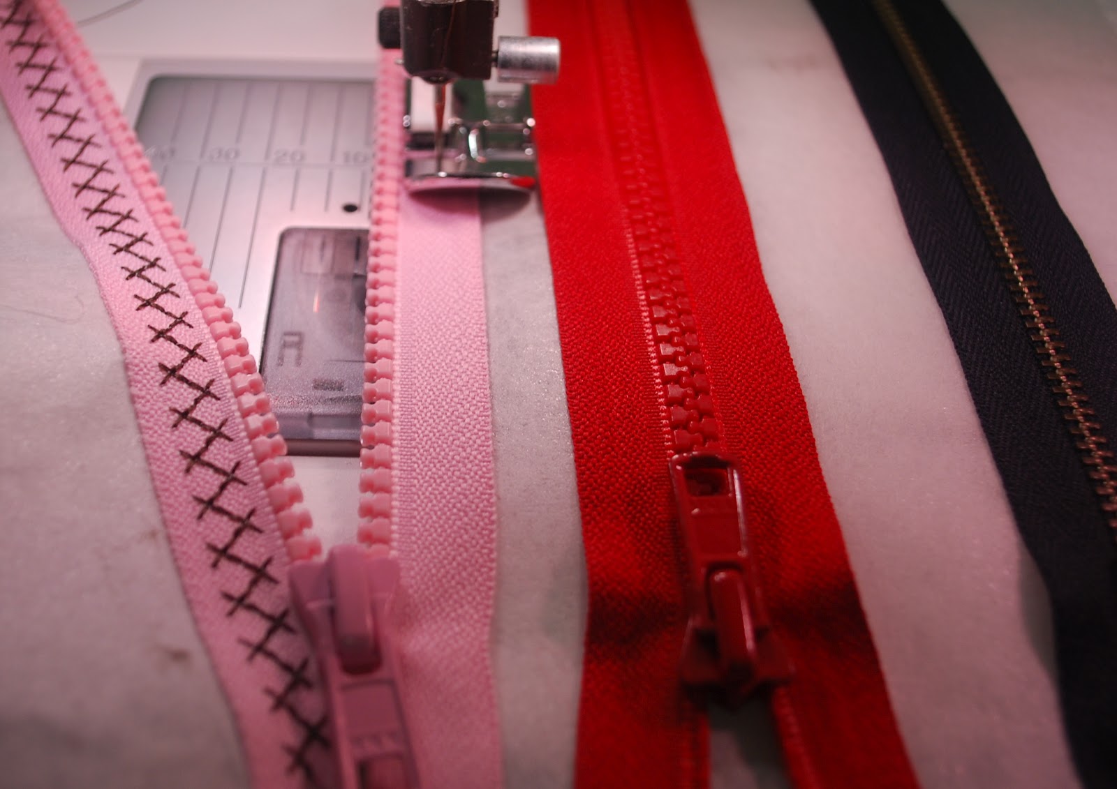 seecherylsew Zippers Creatively Embellished with Decorative Stitching