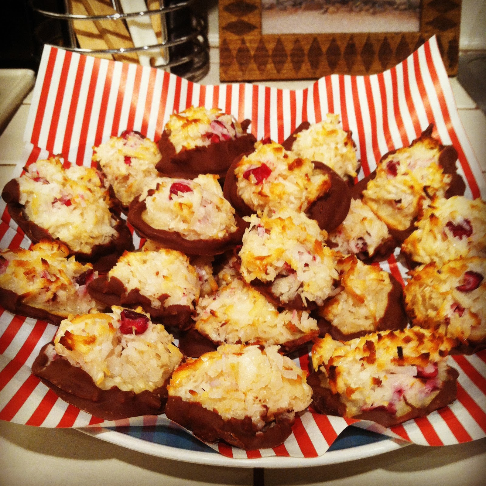 The Kitchen Holiday: Cranberry Coconut Macaroons