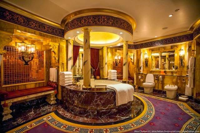 Burj Al Arab — Inside the most expensive Seven-star hotel in Dubai Art adorns the walls of the suite.