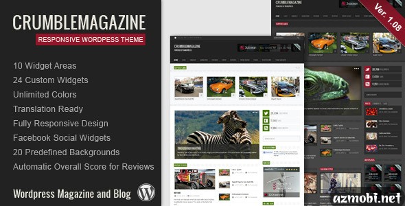Crumble - Responsive Wordpress Magazine / Blog v1.07