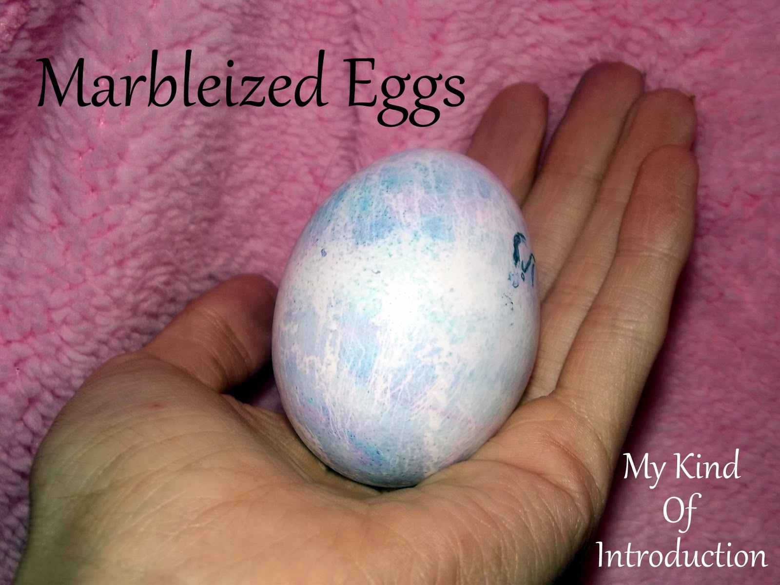 My Kind Of Introduction Easy Marbleized Easter Eggs