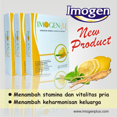 Imogen M - Minuman Serbuk Lemon Ginseng