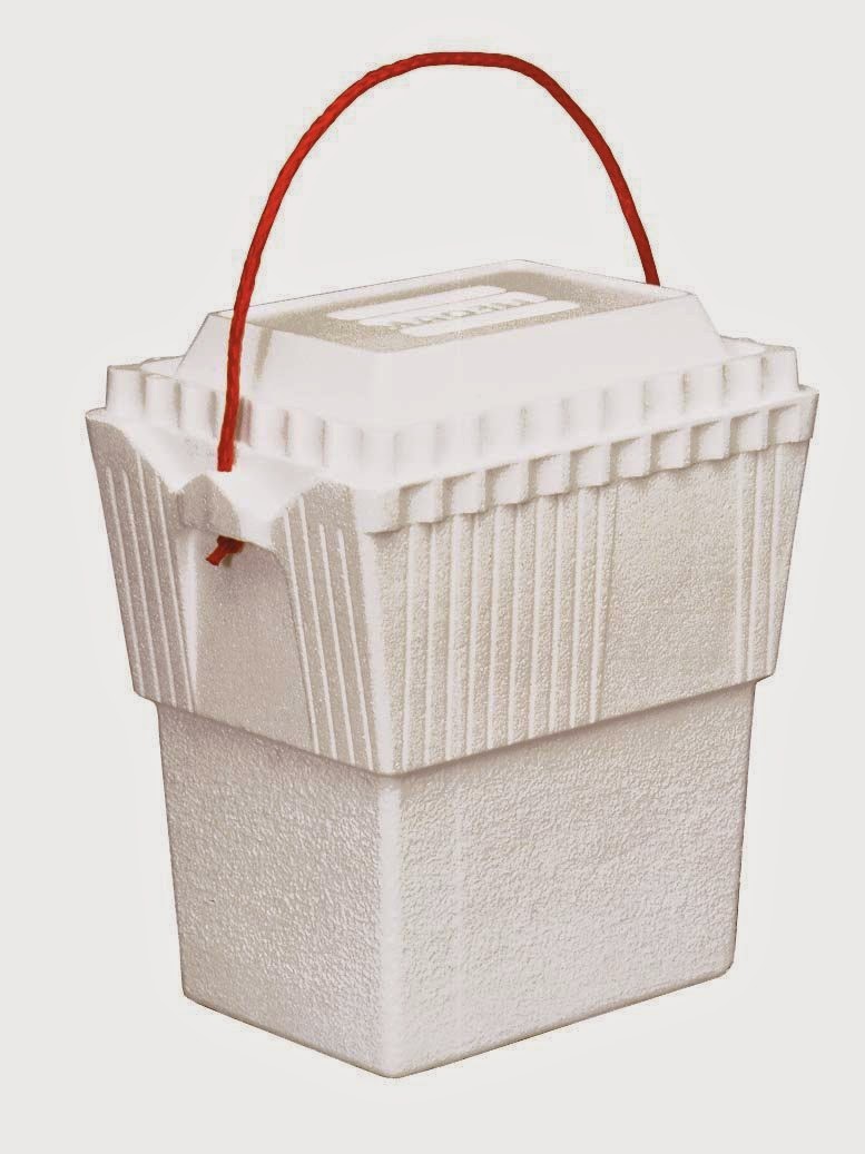 small cooler small styrofoam cooler