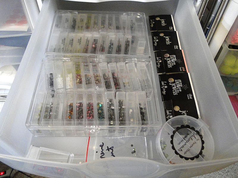 Confessions of a Ribbon Addict Creative Chat Storing embellishments