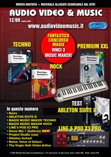 Audio Video & Music 12 - Ottobre 2009 | TRUE PDF | Mensile | Professionisti | Audio Recording | Software | Hardware