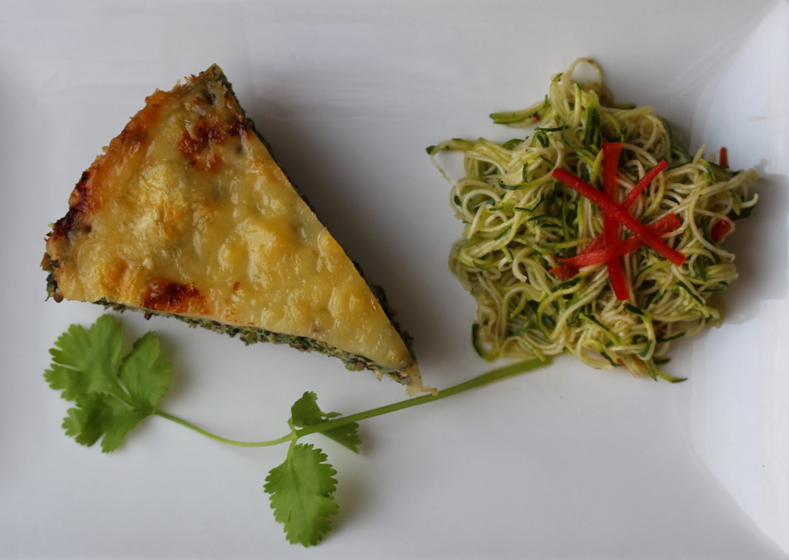 Au Gre Du Marche Quinoa Quiche Epinards Olives Et Fromage