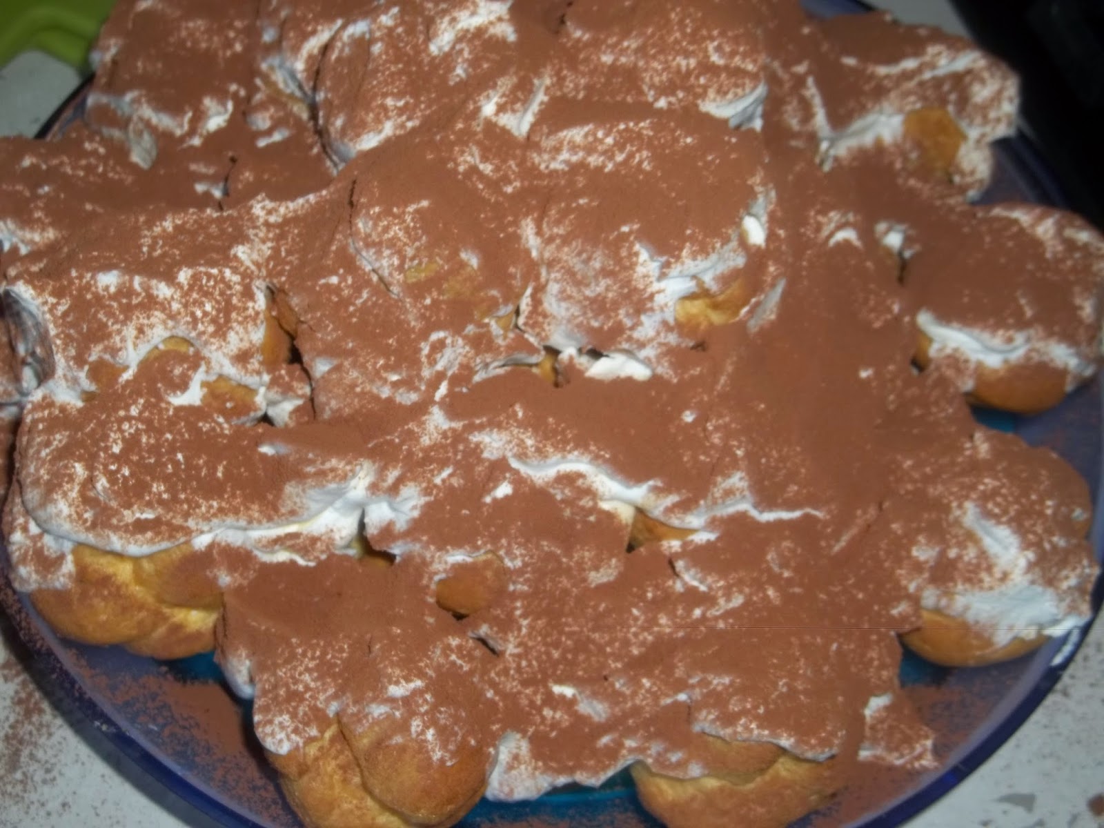 .. PROFITEROLES  AL TIRAMISU' A MODO MIO DIVINAMENTE ECCEZIONALE ..