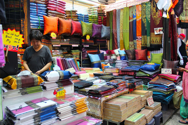 Spusht | Thai Silk Products | Thai Silk Shop | Shopping in Bangkok