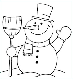 Christmas snowman coloring pages coloring.filminspector.com