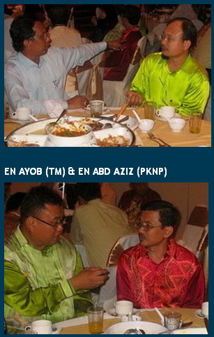 HJ AKMAL (TABUNG HAJI) & HJ AZMI (KEM. PERTAHANAN)