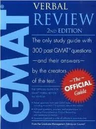 GMAT official review verbal section
