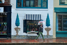 Congress Street Umbrella. Portland, Maine. June 2012. by Corey Templeton. 