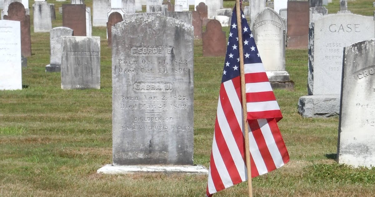 Life From The Roots John Higley at Simsbury Cemetery Tombstone Tuesday