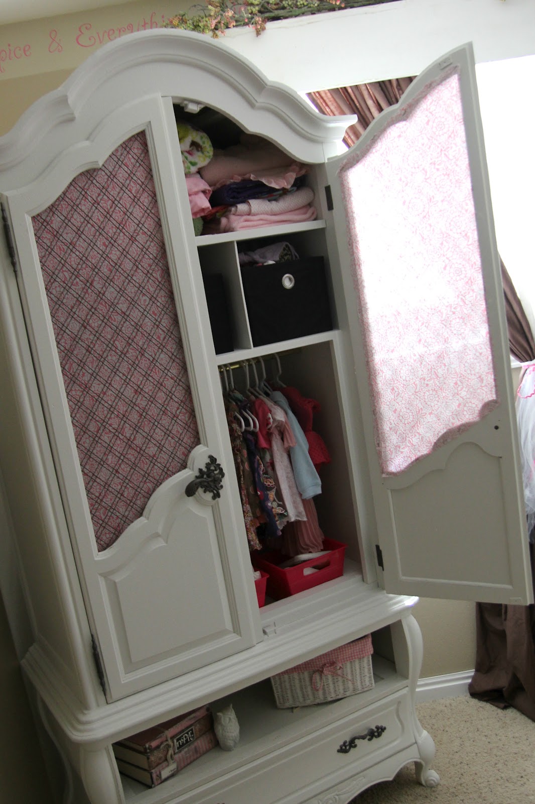 Drab to Fab Armoire Redo
