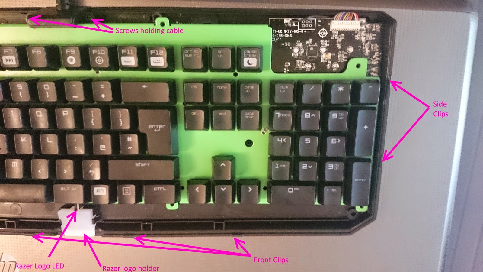 Furbian's 'stuff should just work' Blog Fixing a water damaged Razer
