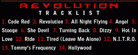 IBERIA - Revolution (2011) tracklist