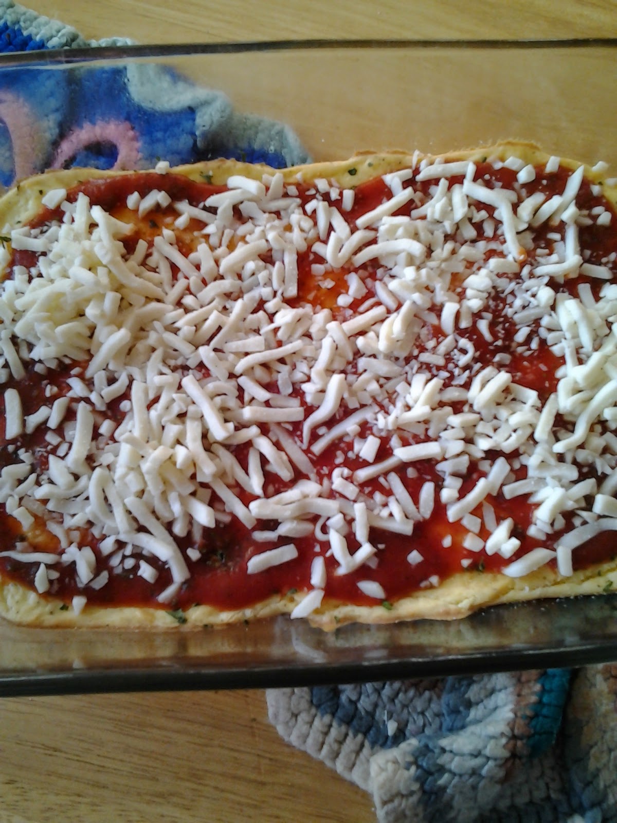 YankeeBelle Cafe Low Carb No Crust Pizza!!!!