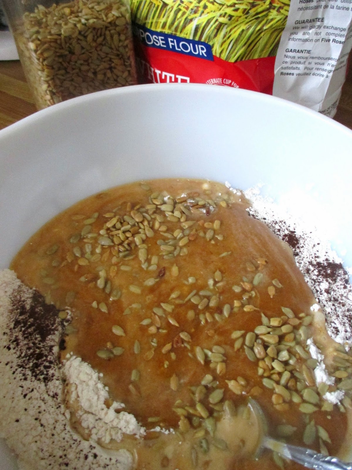 Just my Stuff Pumpkin Sunflower Seed Muffins