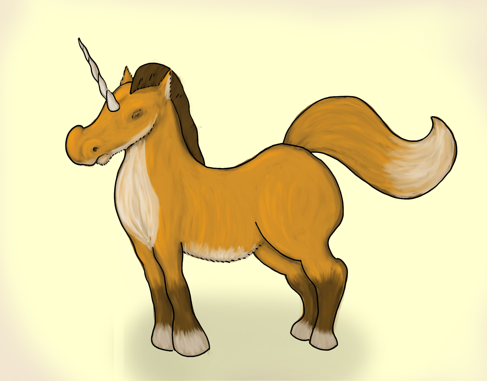 Cardboard Armour Fox Unicorn