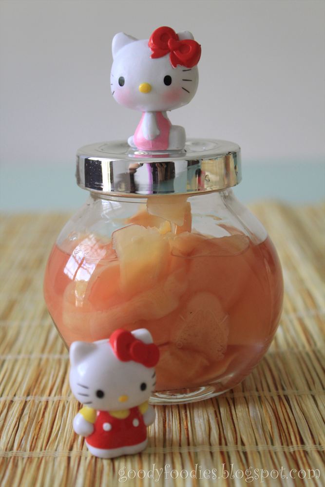 GoodyFoodies: Recipe: Japanese pickled ginger (Gari ガリ)