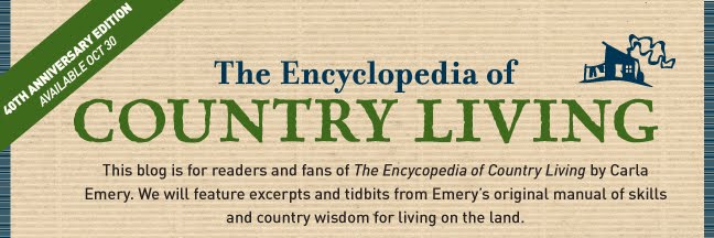 Encyclopedia of Country Living blog