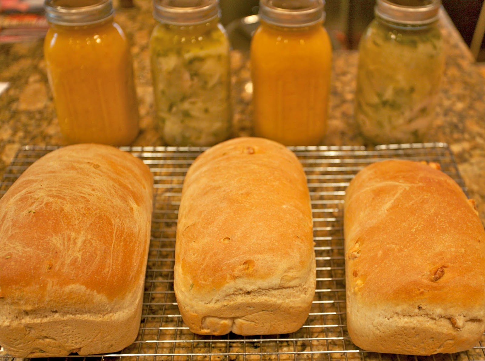 Rosemary Walnut Sandwich Bread and a Thrift Find