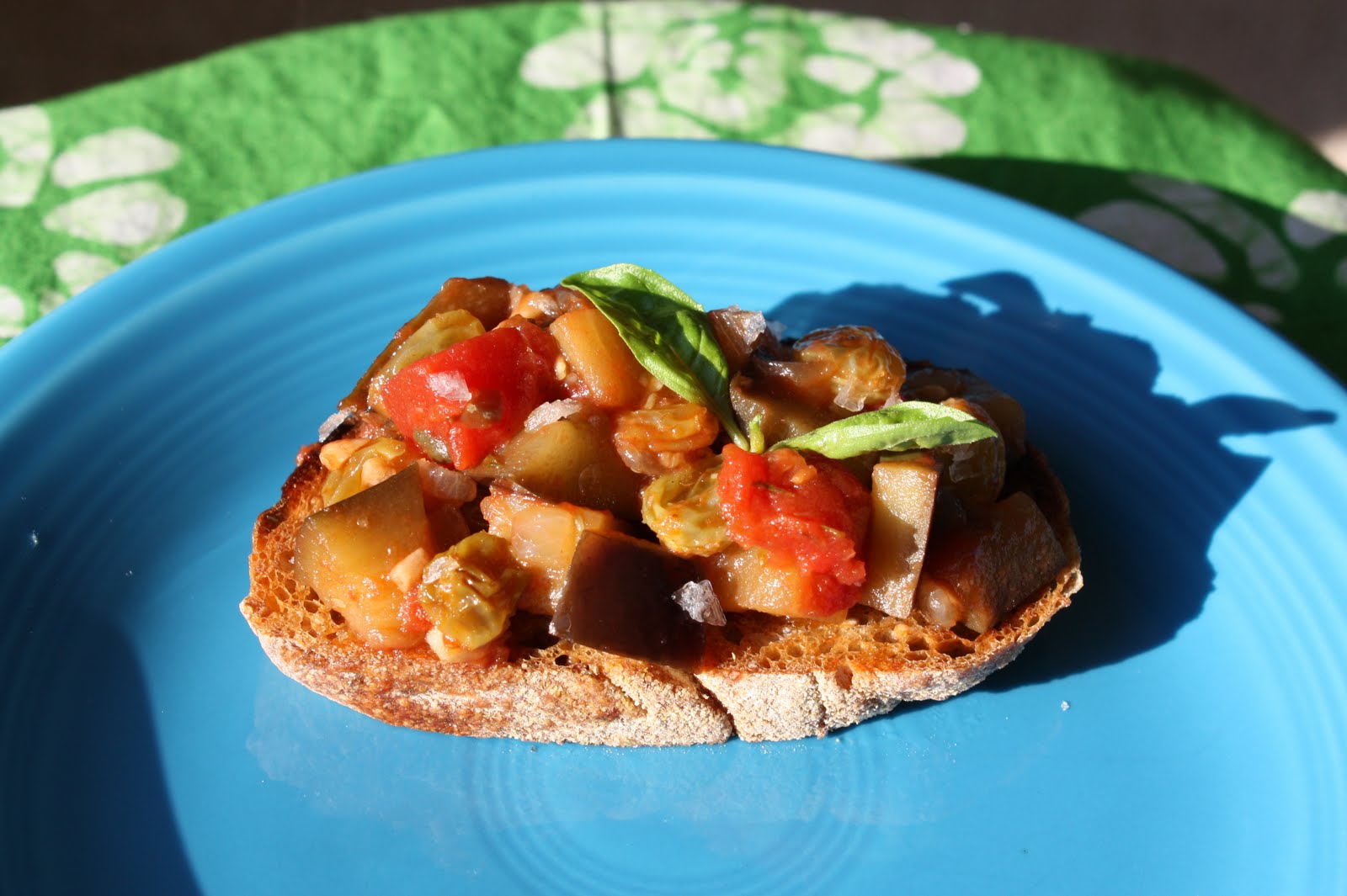 The Biggest Li'l Blog Eggplant Caponata
