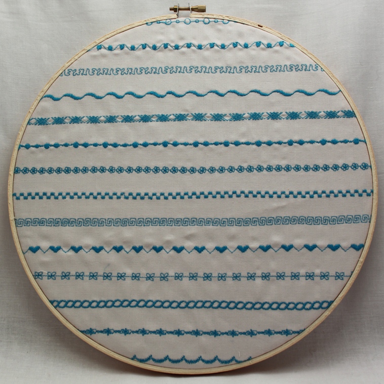 Skittles Sewing And Stuff Decorative Stitch Wall Hanging